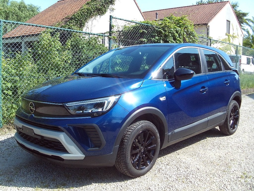 Opel Crossland Benzine 55dkm Nw Mod.LED Camera ALU ECO NW 22, Auto's, Opel, Voorwielaandrijving, 1199 cc, Blauw, Leder en Stof