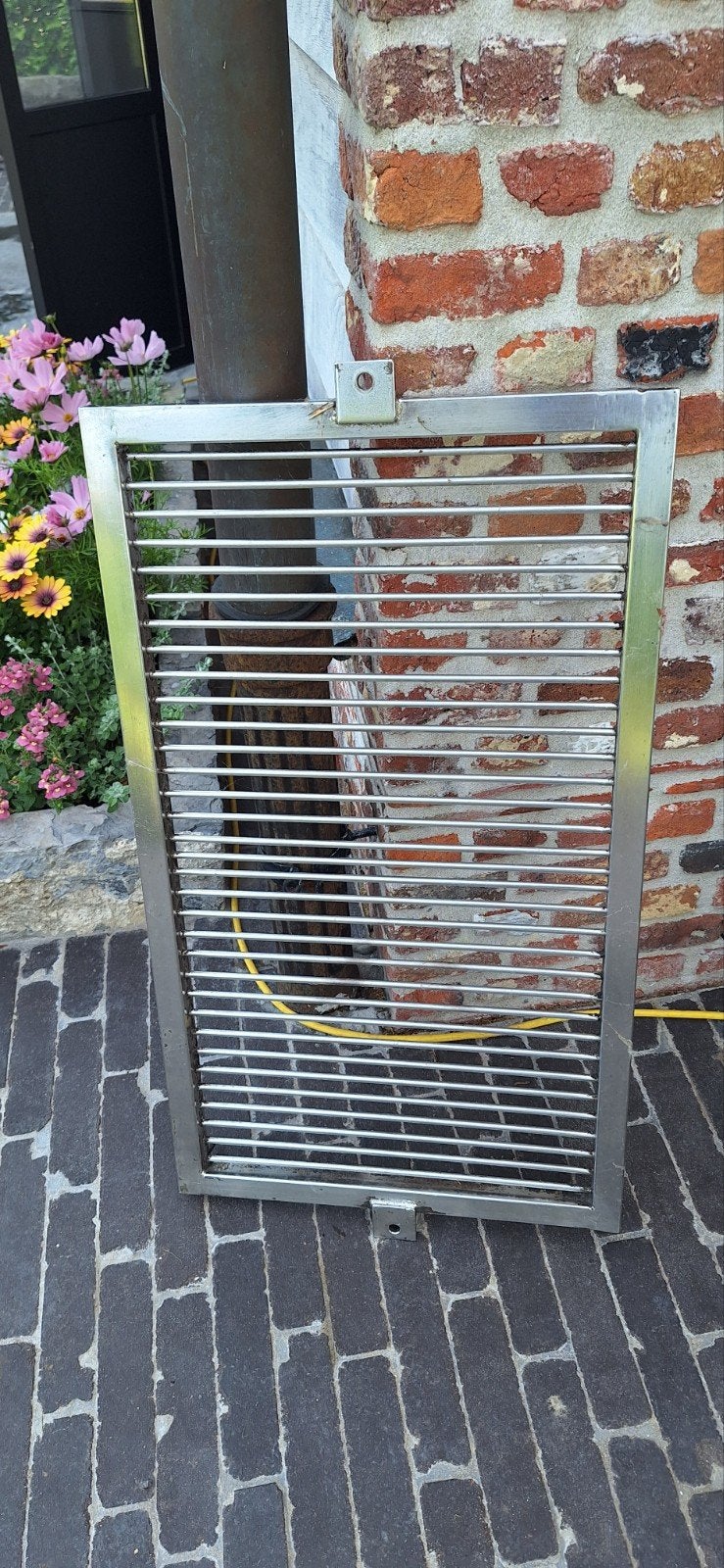 Barbecue rooster inox 70/40, Ophalen