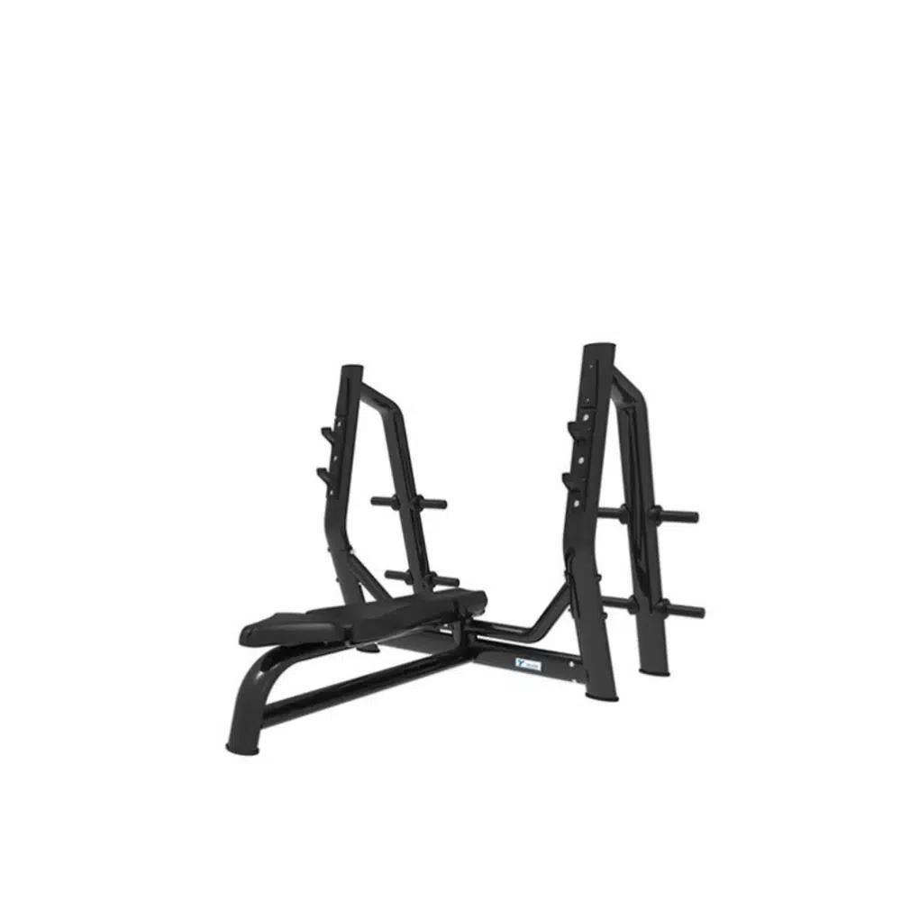 Gymfit – Luxury Line Plus – Olympic Flat Bench Press, Ophalen of Verzenden, Zo goed als nieuw, Benen, Overige typen