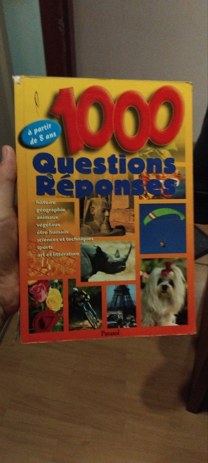 1000 question réponse, Livres, Tome à part, Général, Utilisé, Parasol