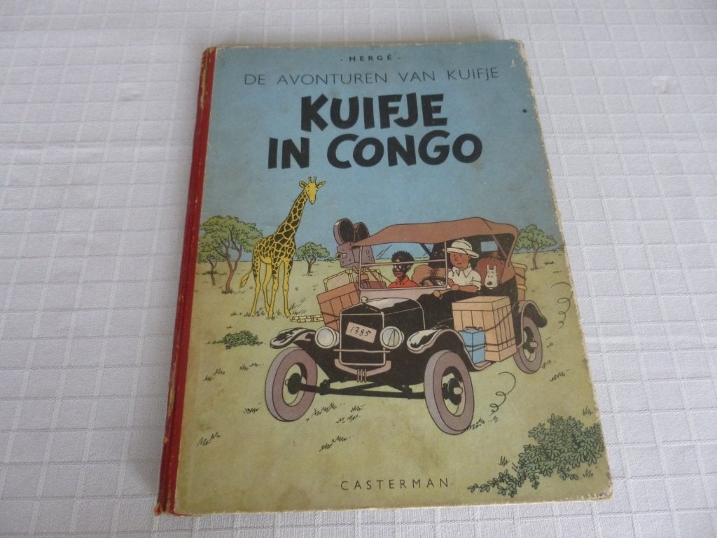 kuifje in congo, Boeken, Stripverhalen, Ophalen of Verzenden, Gelezen, Hergé