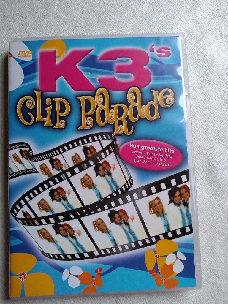 dvd k3 clip parade Kathleen Kristel Karen originals liefde, Ophalen of Verzenden