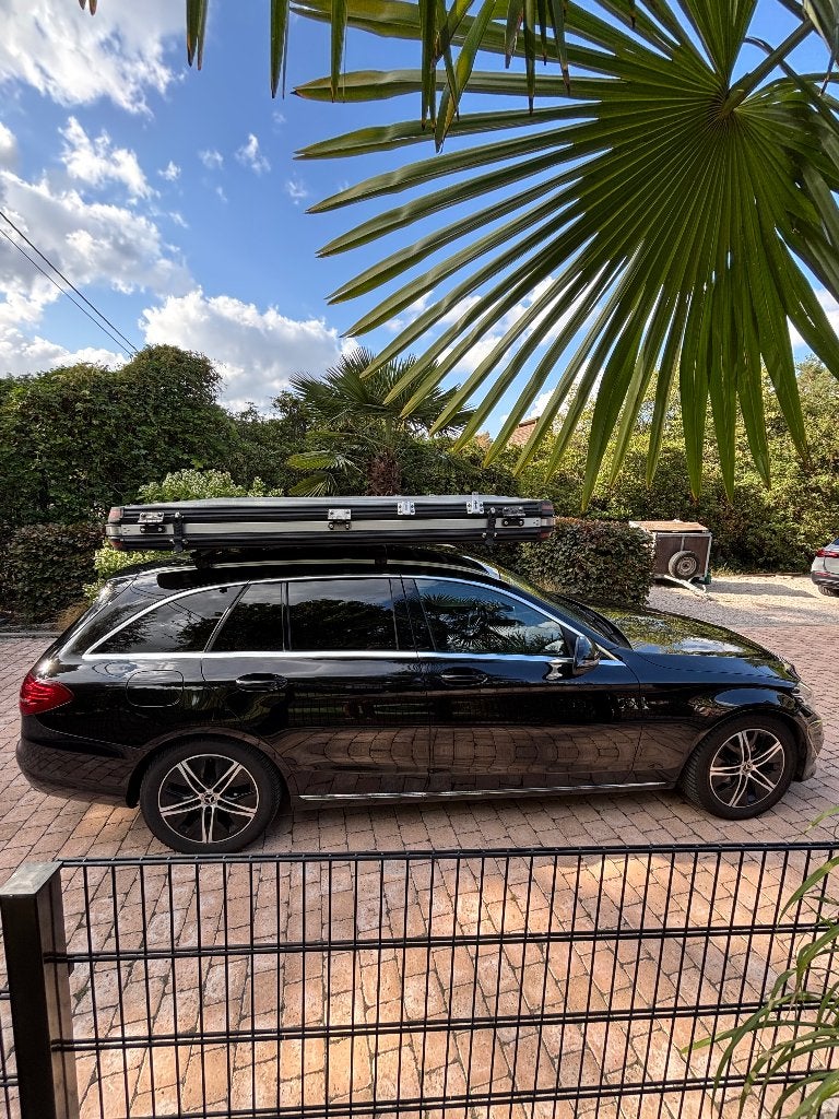 Mercedes-Benz C180 d Estate, Auto's, Mercedes-Benz, Automaat, 4 deurs, Parkeersensor, Zwart