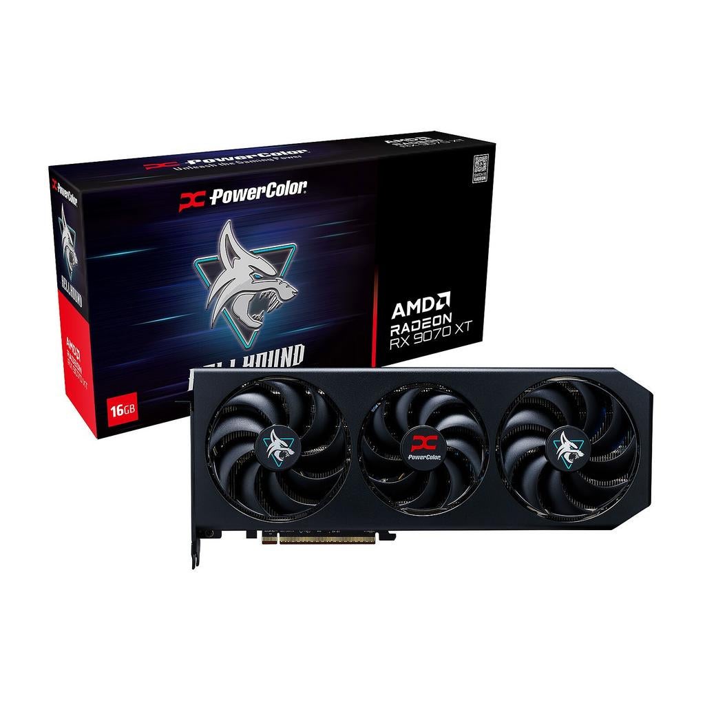RX 9070 XT Hellhound PowerColor - comme neuve - garantie, Ophalen of Verzenden, Zo goed als nieuw