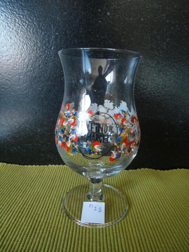 Br.d' Achouffe : Chouffe Find Marcel glas 33cl M21, Verzamelen, Ophalen of Verzenden, Nieuw, Glas of Glazen, Duvel