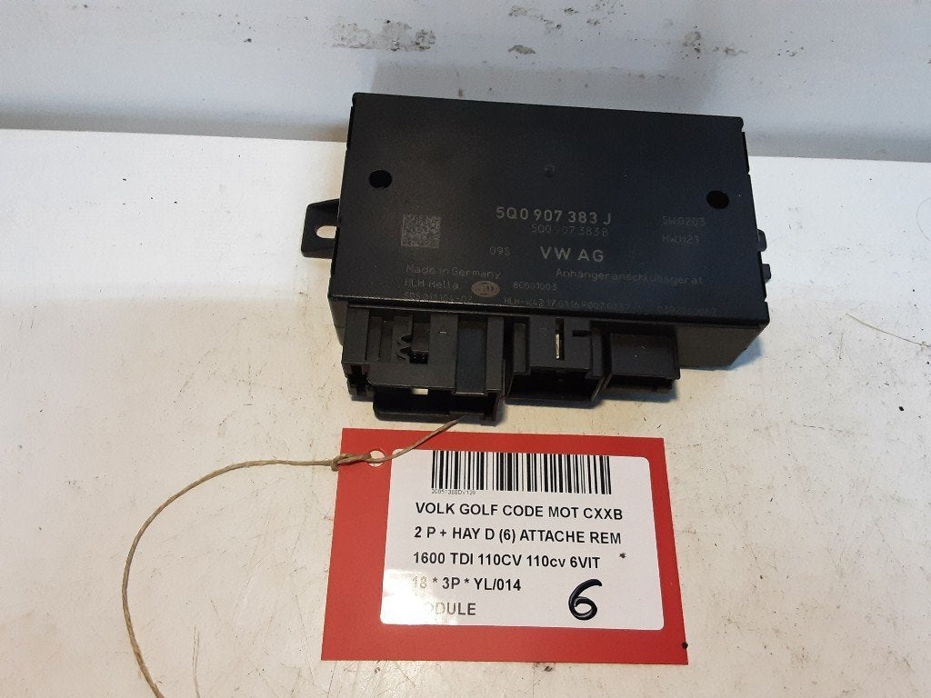 UNITE ELECTRONIQUE Volkswagen Golf VII (AUA) (5Q0907383J), Volkswagen, Mevr. I. Hauben, Utilisé, Rue de l'Espoir 34 34
4030  GRIVEGNÉE, BE