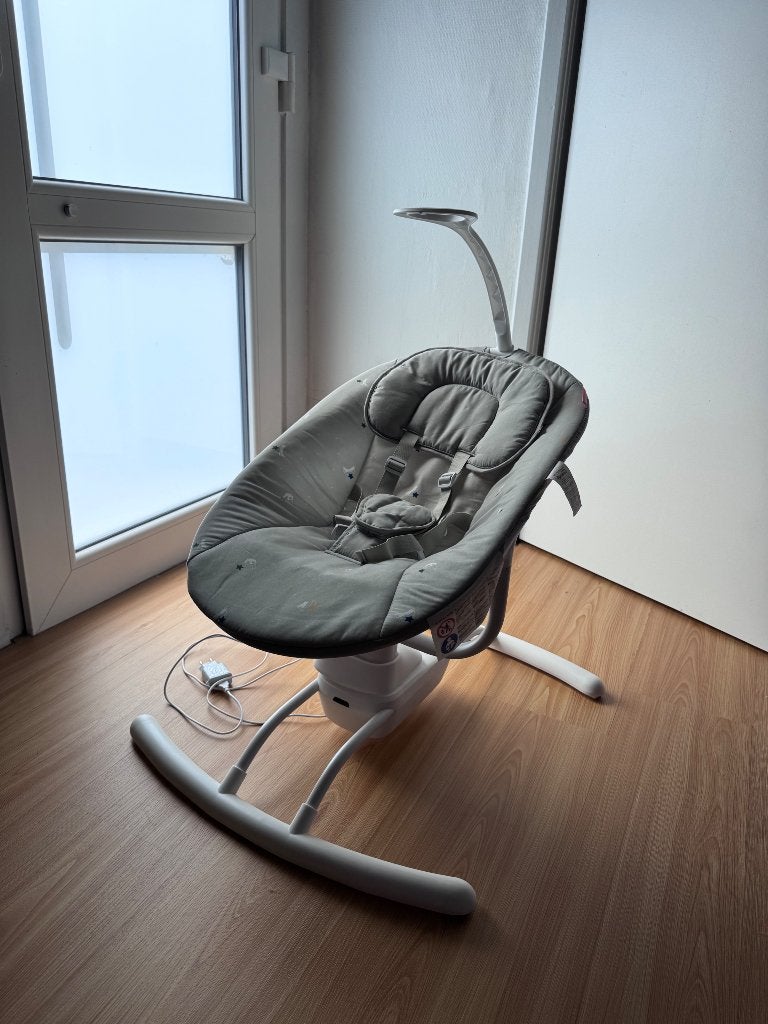 Badabulle Babyswing, Kinderen en Baby's, Overige merken, Wipstoel, Zo goed als nieuw, Met gordel(s) of riempje(s)