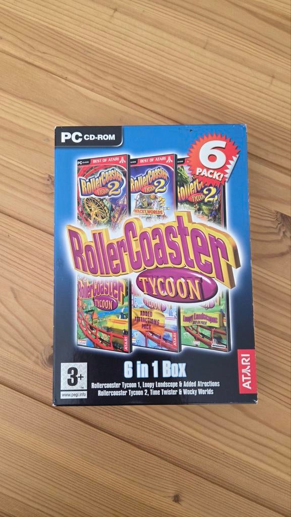 World of Rollercoaster Tycoon, 1 speler, Ophalen of Verzenden, Zo goed als nieuw, Vanaf 3 jaar