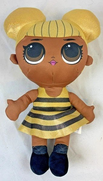 Peluche L.O.L. Surprise Queen Bee aux cheveux dorés LOL, Doré, Autres marques, Comme neuf, Moyen (20 à 80 cm)