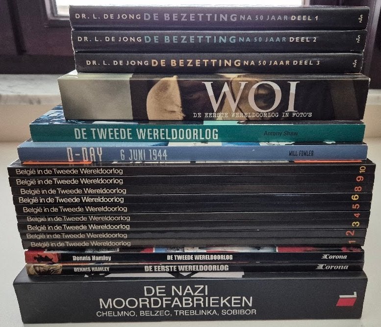 Hele stapel oorlogsboeken WW1 & WW2 (geen romans), Boeken, Tweede Wereldoorlog, Diverse auteurs, Ophalen of Verzenden, Zo goed als nieuw