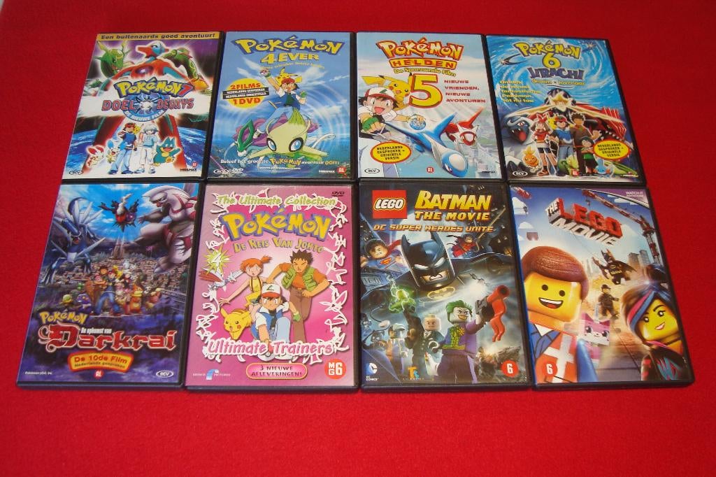 16 kinder dvd's, Cd's en Dvd's, Ophalen of Verzenden, Tekenfilm