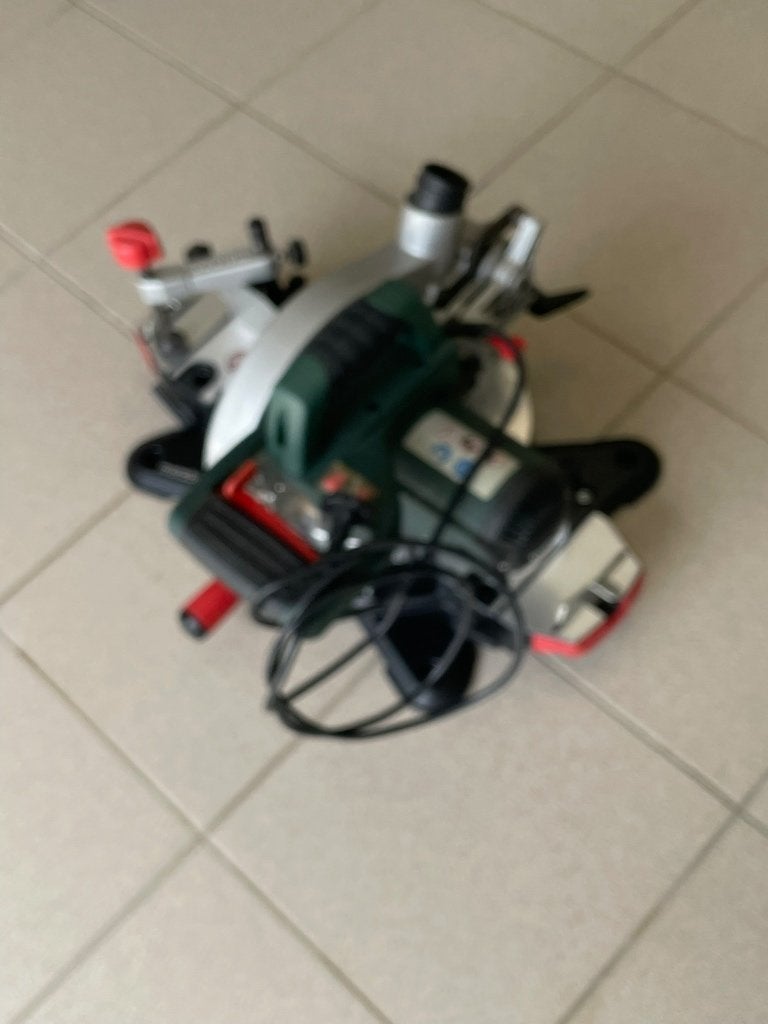 Verstekzaag METABO KS 216 M, Ophalen, Zo goed als nieuw, Overige typen, Metabo