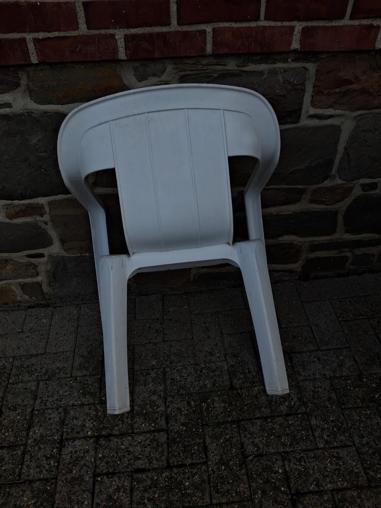 Chaises de jardin, Jardin & Terrasse, Enlèvement, Utilisé, Plastique, Empilable