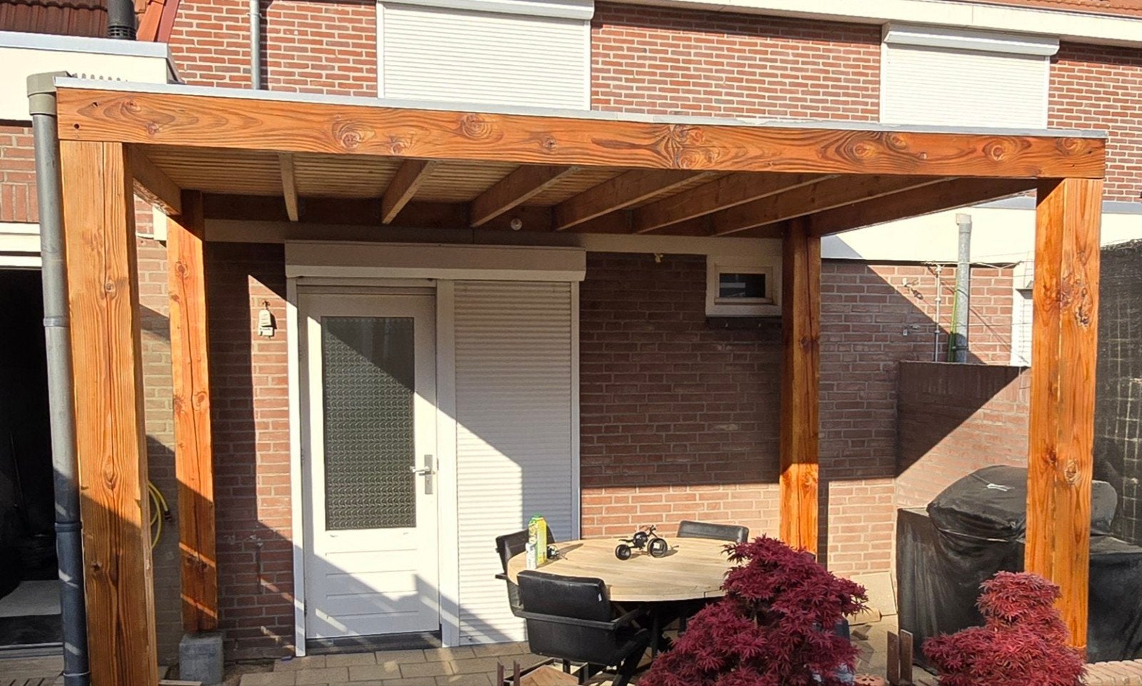 Douglas overkapping 4x3m, Tuin en Terras, Overkappingen, Ophalen