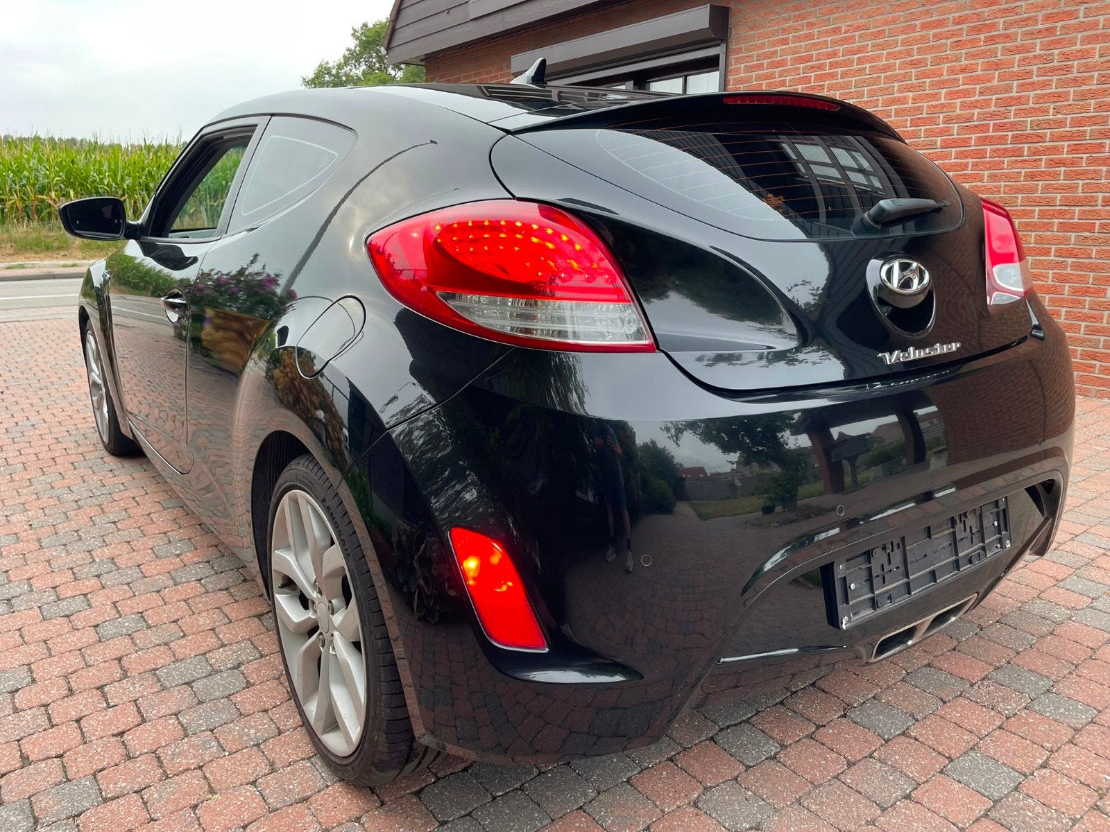 Hyundai Veloster - 1.6 140PK - Benzine, Auto's, 4 zetels, Stof, Zwart, 4 cilinders