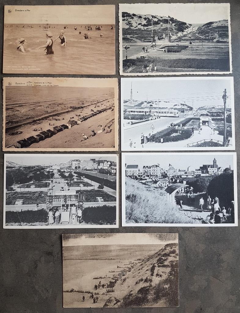 Bredene  Breedene ( 0,50 euro / postkaart ), Ophalen of Verzenden, 1940 tot 1960, Gelopen, West-Vlaanderen
