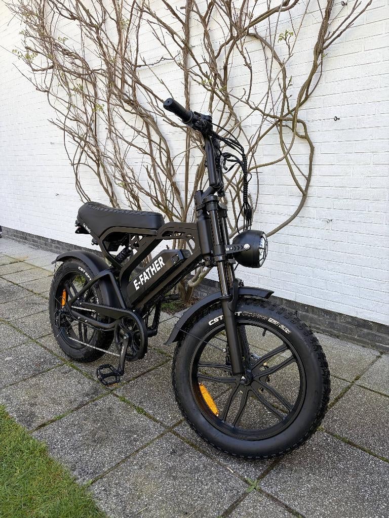 La Souris E-Father V20 Pro Black, Vélos & Vélomoteurs, Vélos électriques, Comme neuf, Autres marques, 59 cm ou plus, 50 km par batterie ou plus