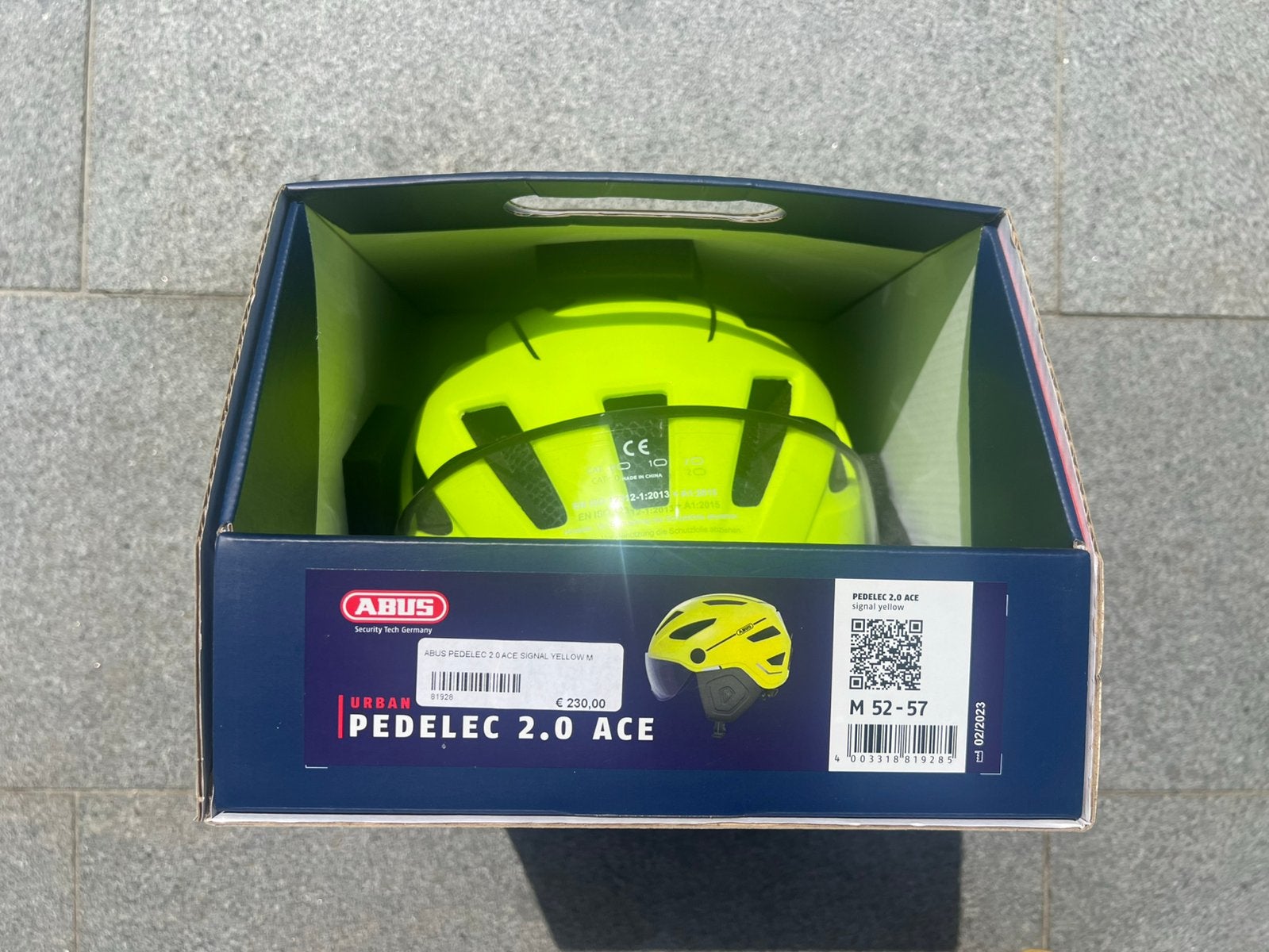 Helm ABUS Urban Pedelec 2.0 ACE, Medium, nieuw in verpakking, Ophalen, Nieuw, M