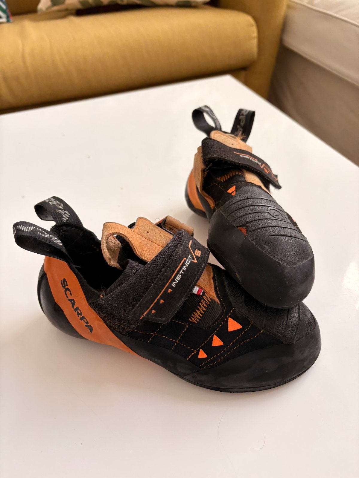 Chaussons/Chaussures Escalade Scarpa Instinct V5 Taille 40, Enlèvement, Comme neuf
