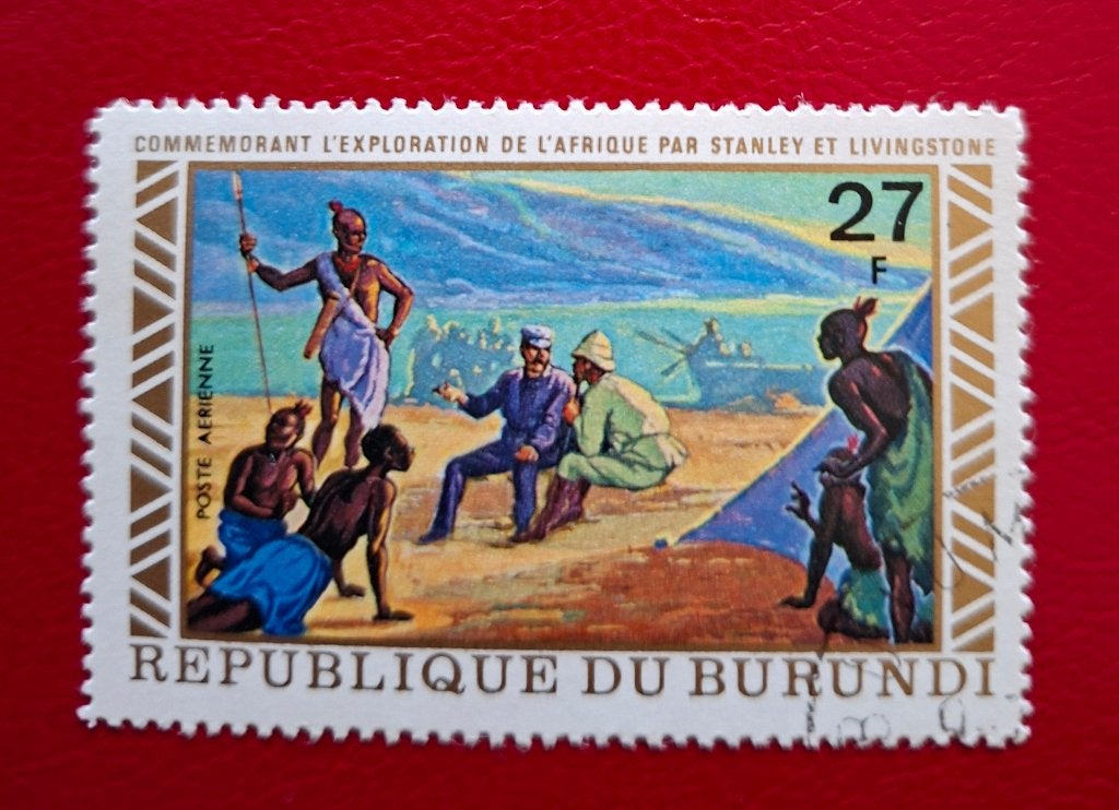 Postzegel Burundi OBP PA 267, Ophalen of Verzenden, Gestempeld