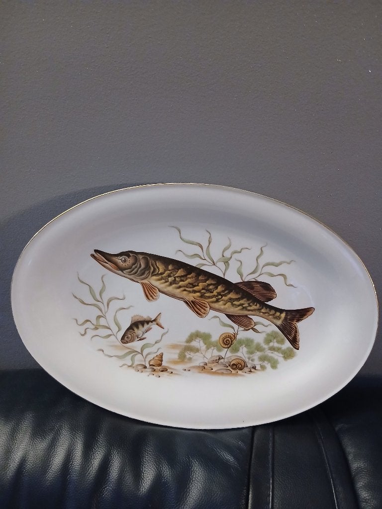 Plat a poisson, vintage, Ophalen