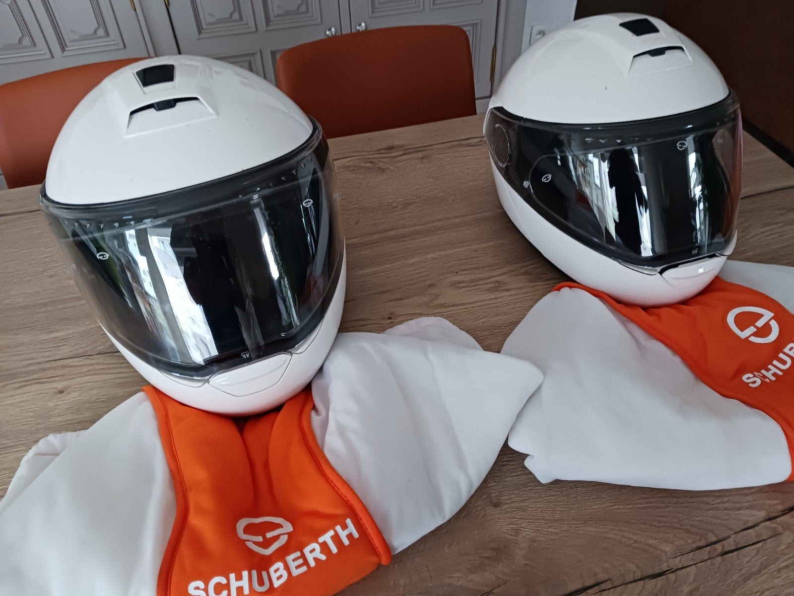 helmen schubert C4 met intercom, Motoren, Overige merken, Systeemhelm, Ophalen of Verzenden, S