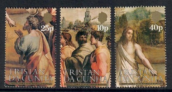 Tristan da Cunha yvertnrs 343/45 postfris, Timbres & Monnaies, Timbres | Timbres thématiques, Enlèvement ou Envoi, Non oblitéré