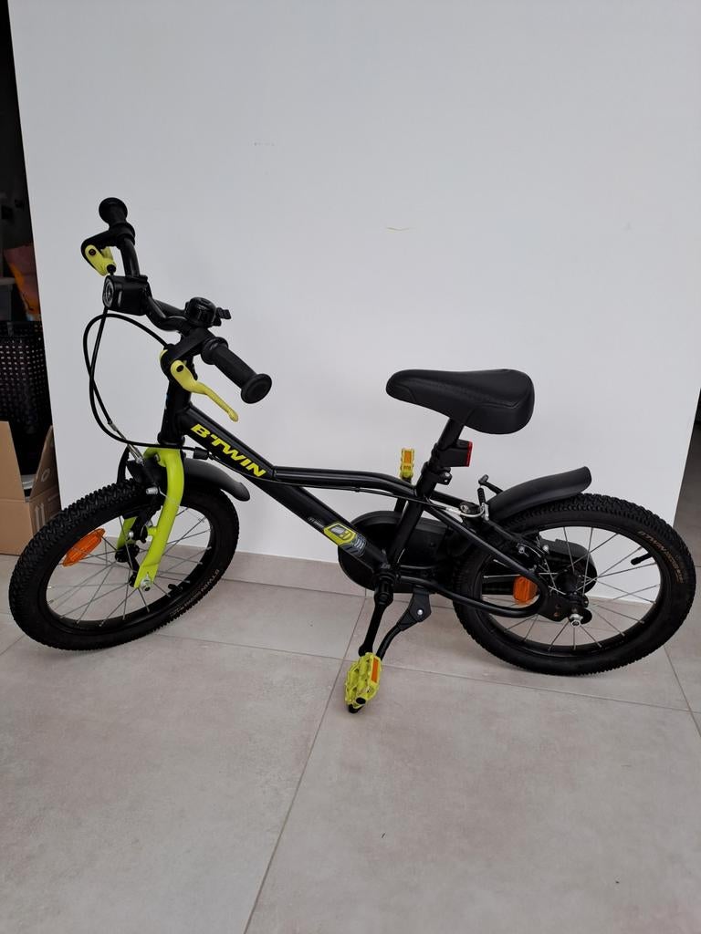 Kinderfiets btwin dark hero 16inch., Enlèvement