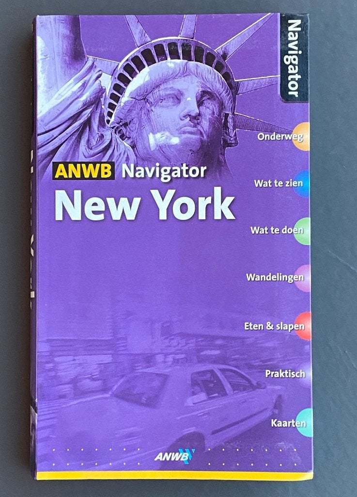 ANWB Navigator New York, Livres, Guide ou Livre de voyage, Enlèvement ou Envoi, Utilisé, Amérique du Nord