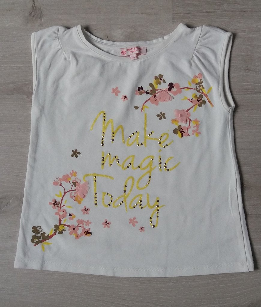 Verschillende t-shirts, maat 128, Kinderen en Baby's, Kinderkleding | Maat 128, C&A, Meisje, Ophalen of Verzenden, Zo goed als nieuw