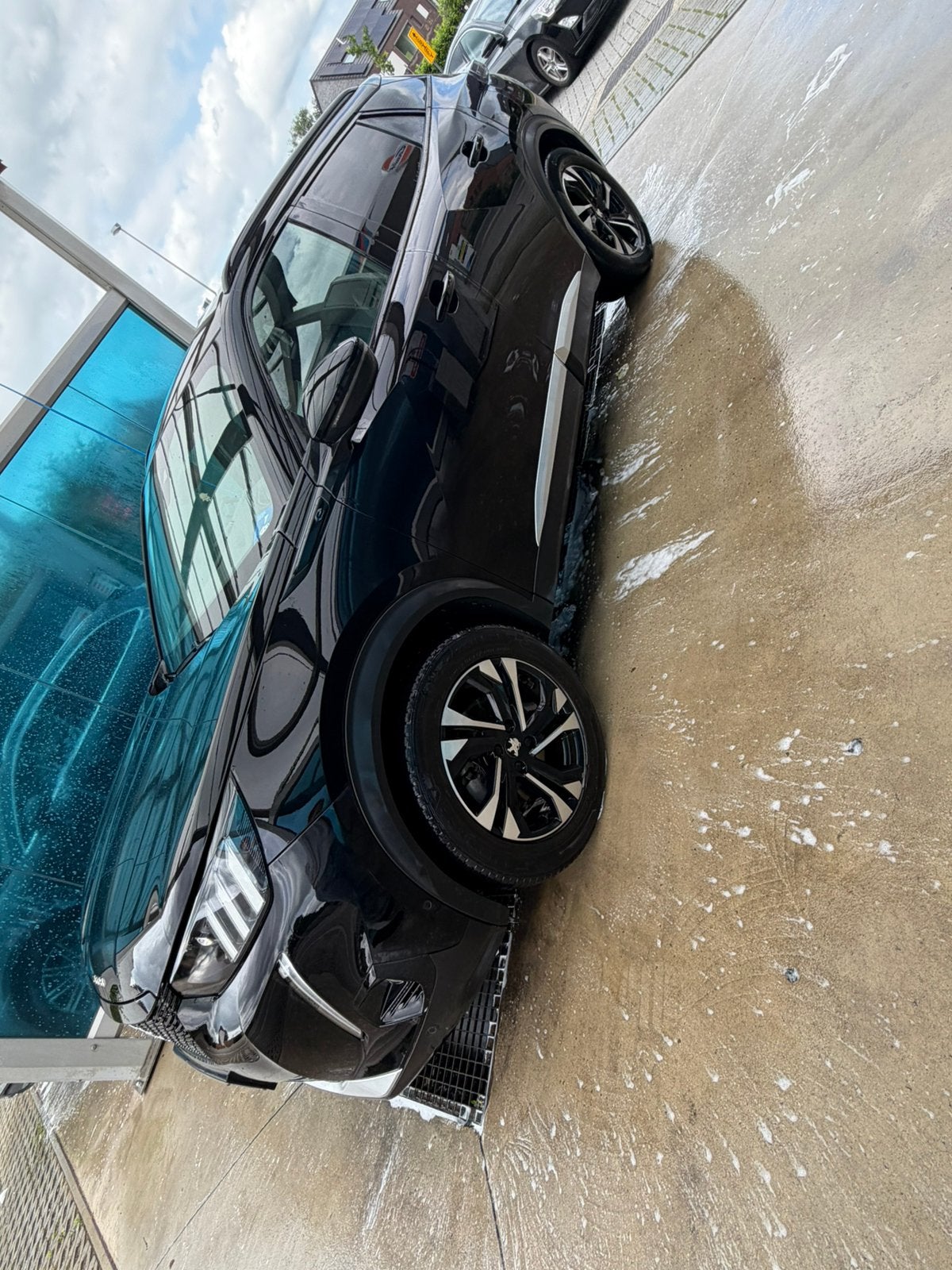 Peugeot 2008e gt line 2021, Auto's, Automaat, Zwart, Elektrisch, 5 deurs