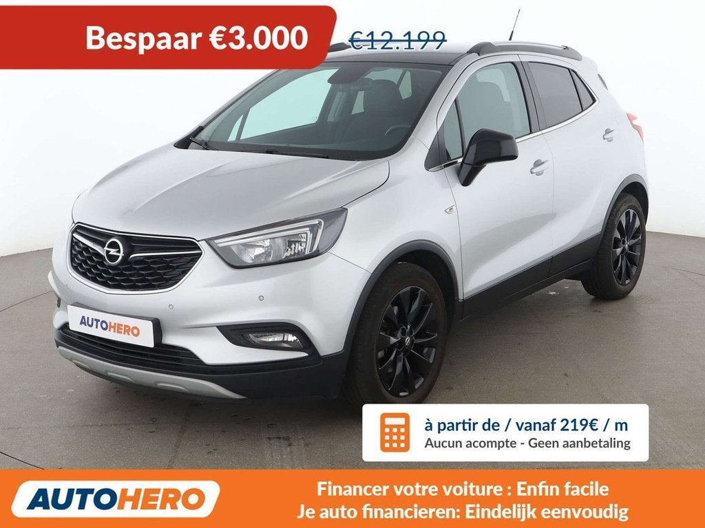 Opel Mokka X 1.4 Turbo X Vision S&S, Argent ou Gris, Euro 6, MokkaX, Boîte manuelle
