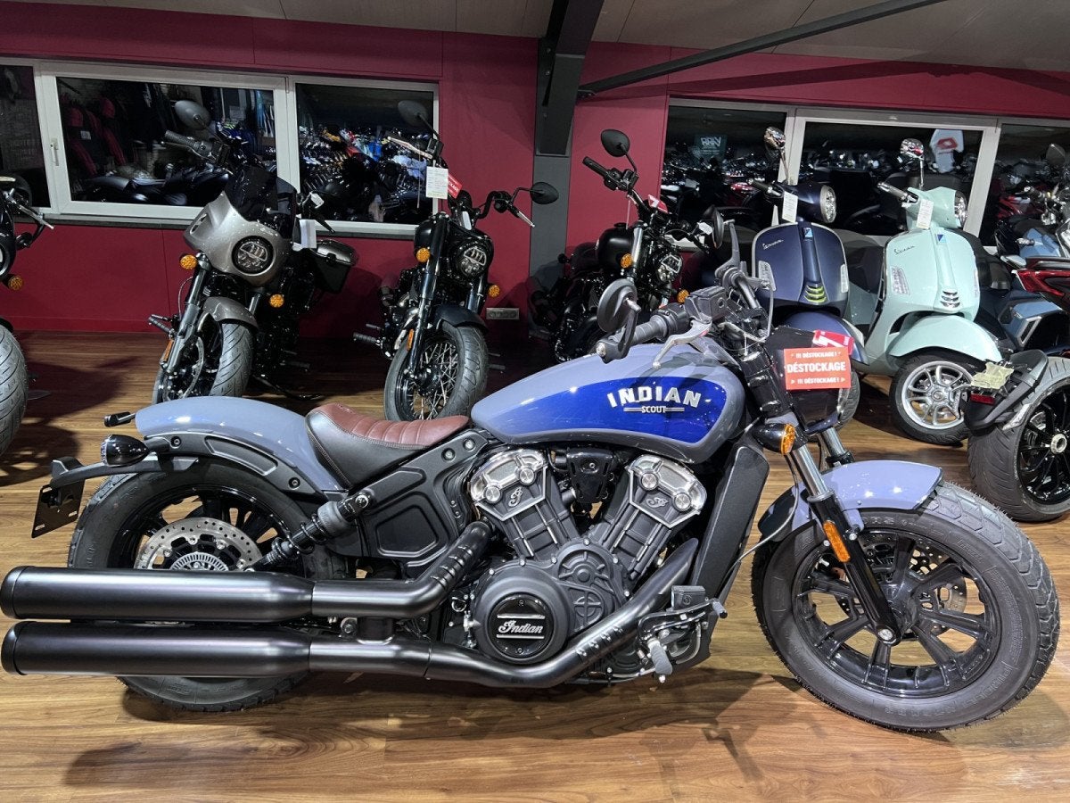 Indian Scout Bobber 1200 Stealth Gray, Motoren, Motoren | Overige merken, Chopper, Bedrijf, Meer dan 35 kW, 1200 cc