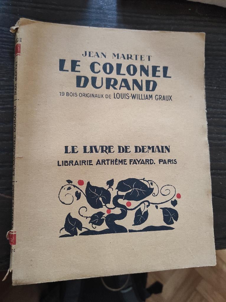 Le colonel durand - 19 bois originaux de Louis-William Graux, Enlèvement ou Envoi, Utilisé