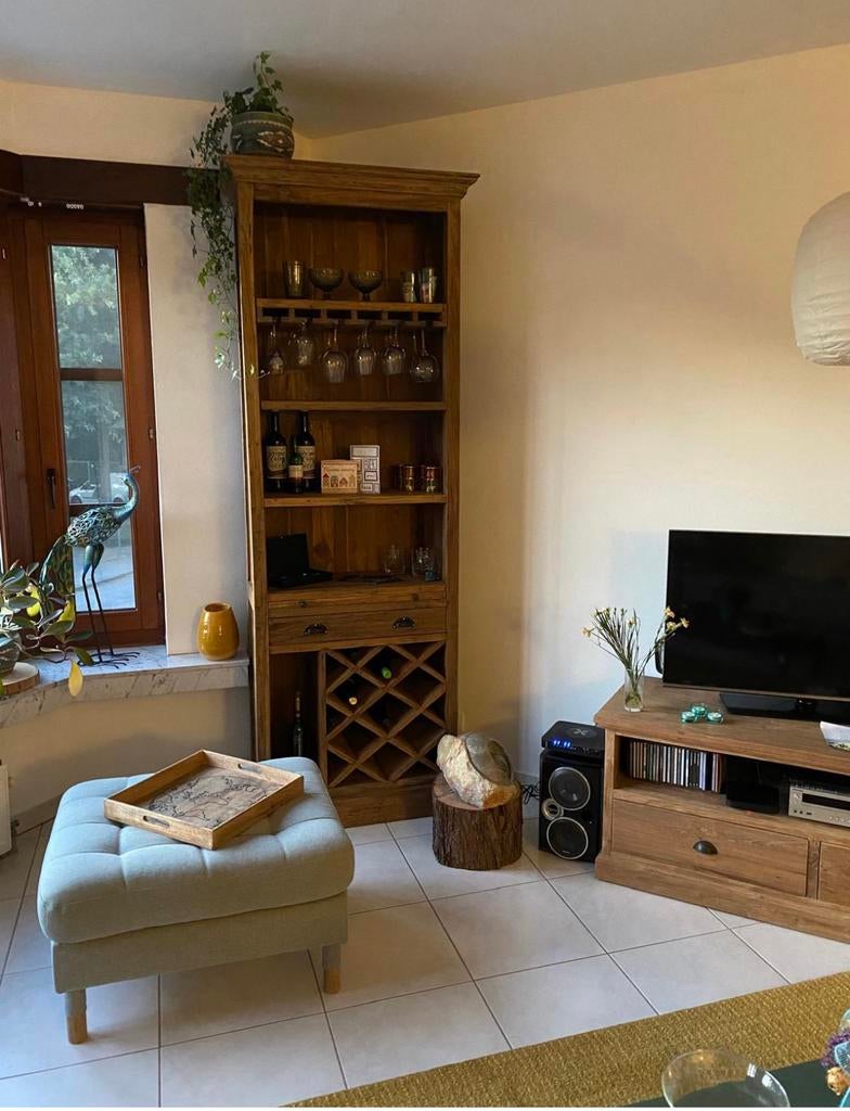 Bar kast TEAK, Huis en Inrichting, Ophalen, Zo goed als nieuw