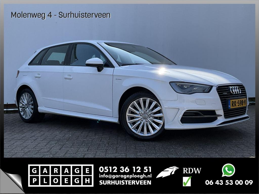 Audi A3 Sportback 1.4 e-tron PHEV Attraction Pro Line plus D, Automaat, Wit, Bedrijf, Berline