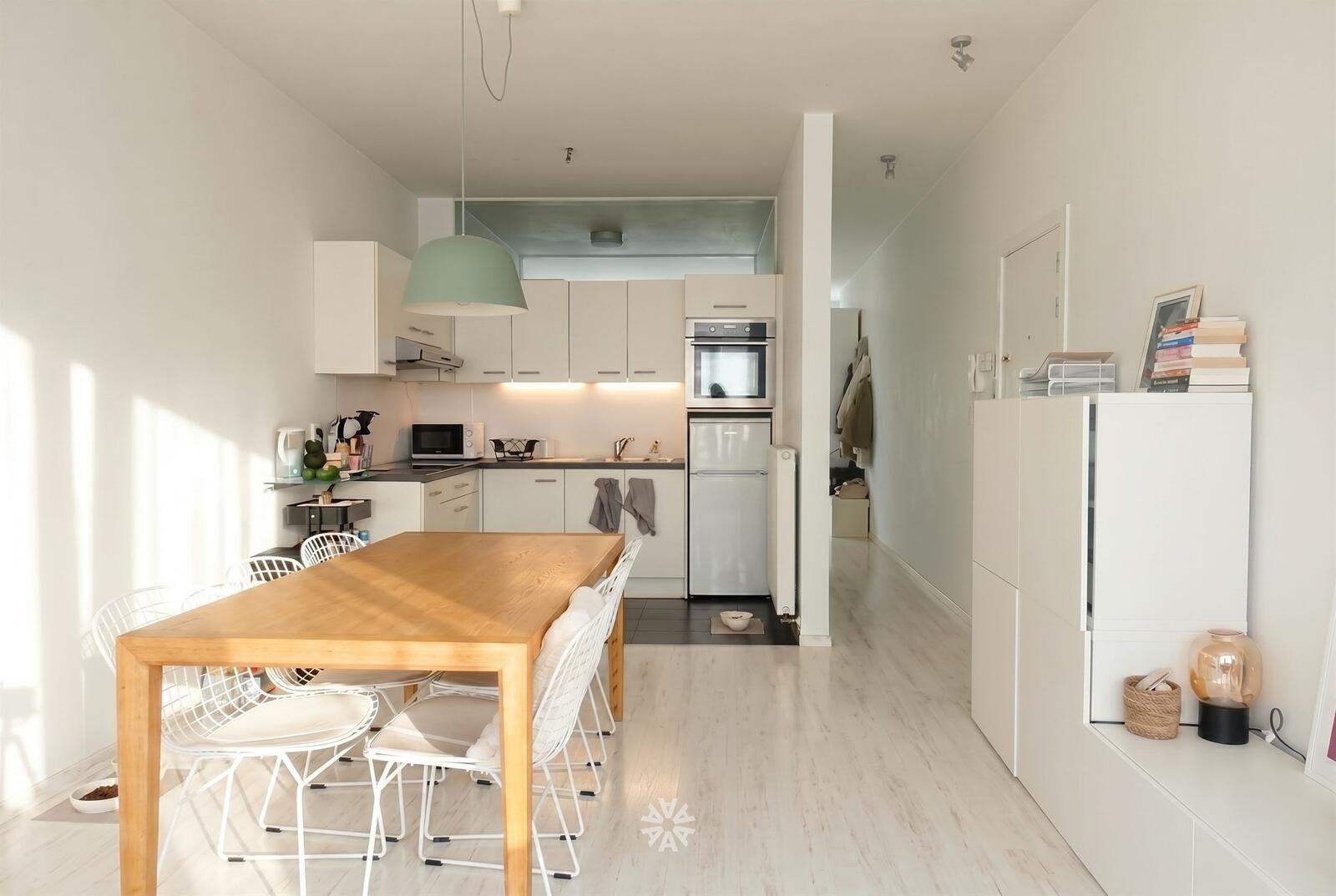 Houten tafel la redoute, Huis en Inrichting, Ophalen, Zo goed als nieuw