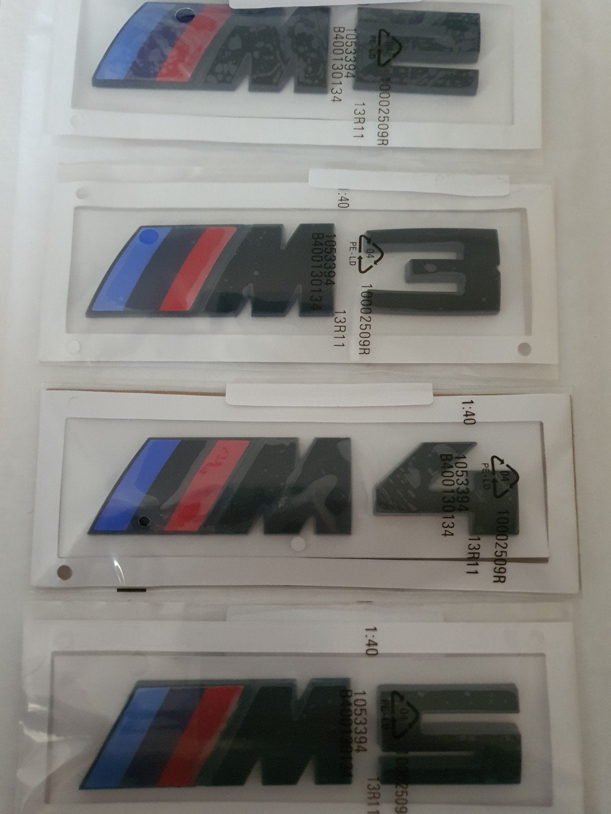 Logo de valise noir brillant Bmw M2 M3 M4 M5, Enlèvement ou Envoi
