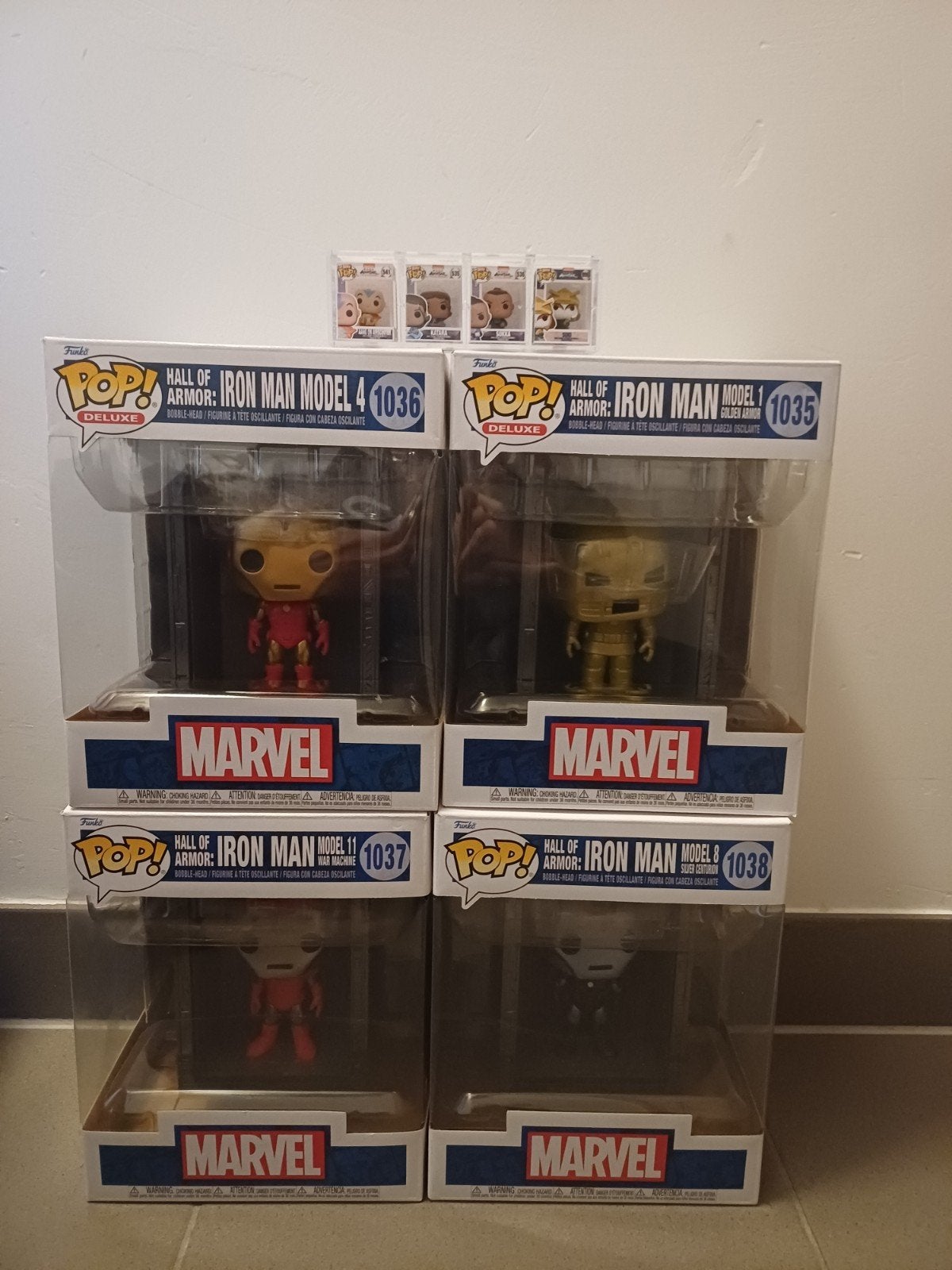 lot de 4 pop MARVEL+4 mini pop offers, Collections, Enlèvement, Neuf