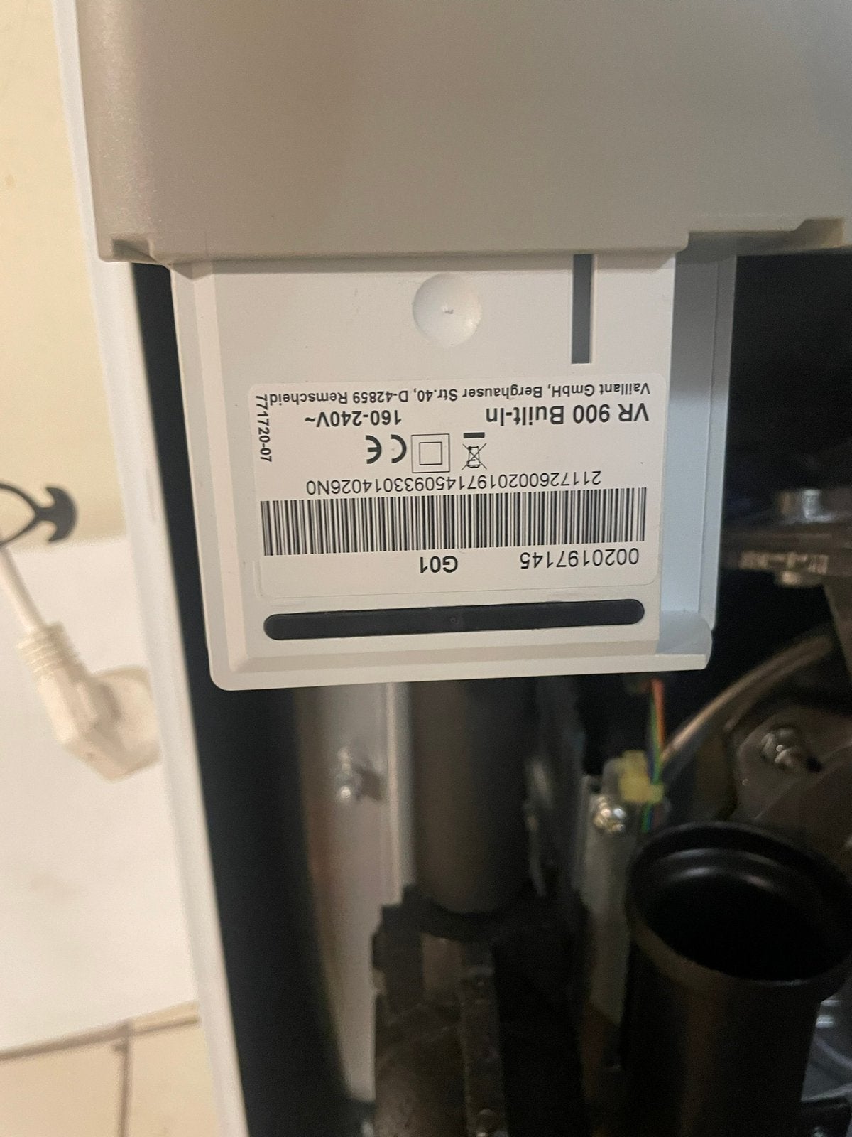 Vaillant ecotec, Doe-het-zelf en Bouw, Ophalen, Zo goed als nieuw