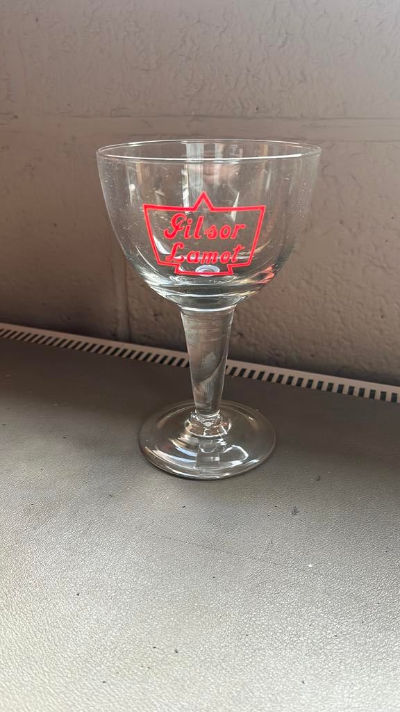 Verre Pilsor Lamot ancien, Verzamelen, Ophalen of Verzenden