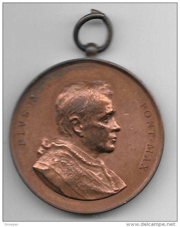 medaille pius X pont max. concepta ora look !!!43mm, Envoi, Italie, Monnaie en vrac