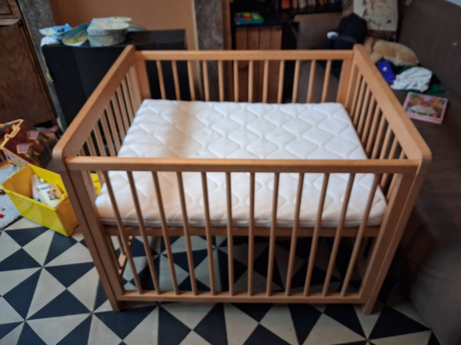 babypark, Kinderen en Baby's, Ophalen, Gebruikt, In hoogte verstelbaar