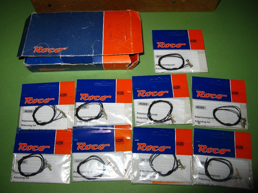 ROCO HO : wissel polarisatie setjes nr. 40289 NIEUW, Hobby en Vrije tijd, Gelijkstroom, Nieuw, Rails, Ophalen of Verzenden