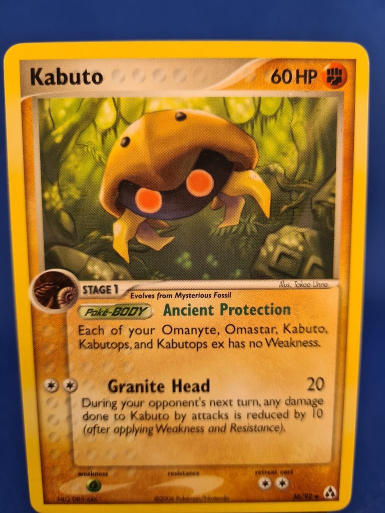 Kabuto 36/92 - Legend Maker, Hobby & Loisirs créatifs, Jeux de cartes à collectionner | Pokémon, Utilisé, Envoi