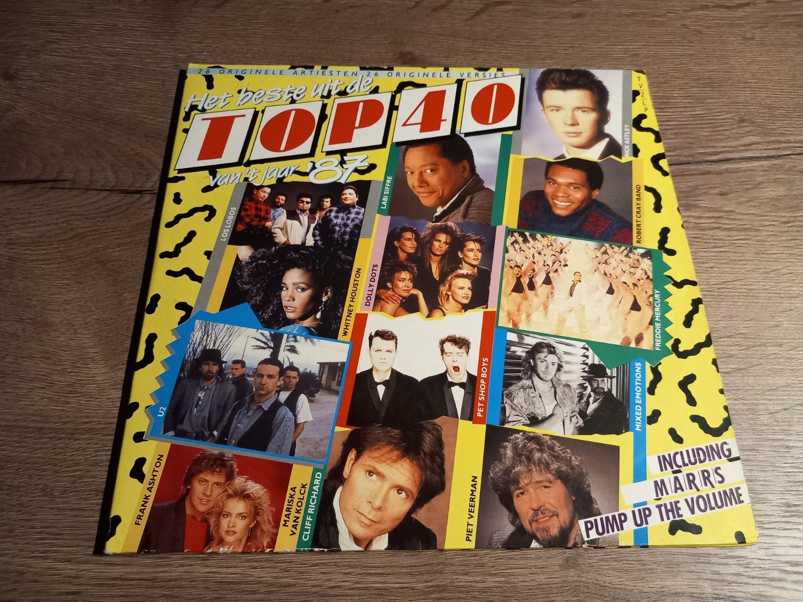 Vinyl 2LP Top 40 1987 80s Eighties Pop New Wave Rock Soul, 12 pouces, Enlèvement ou Envoi, Pop, Double LP