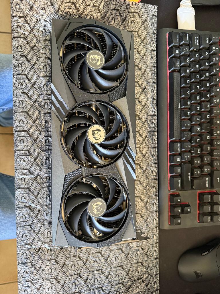 MSI Geforce RTX 4070 Gaming X Trio 12G, Enlèvement ou Envoi, GDDR6, Utilisé, HDMI