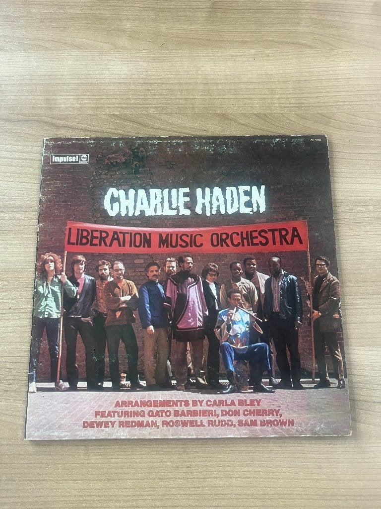 CHARLIE HADEN - LIBERATION MUSIC (1970 FRANCE), Cd's en Dvd's, LP, Beschermende buitenhoes, Gebruikt, Ophalen of Verzenden