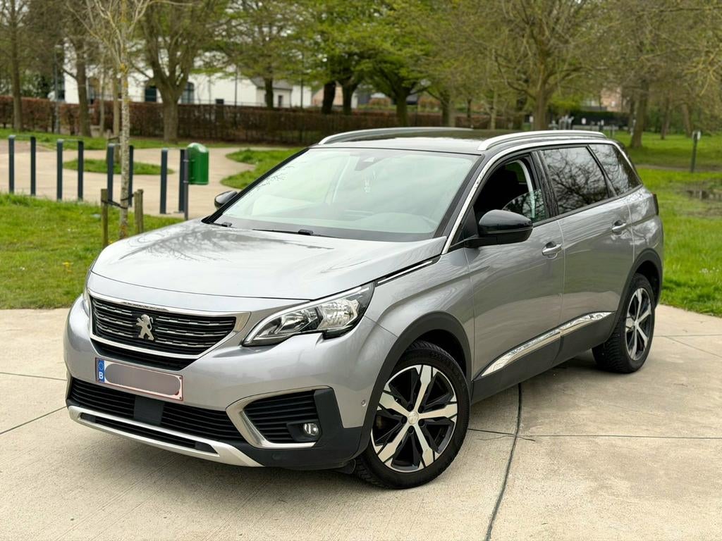 Peugeot 5008  Benzine Automaat – 7 Plaatsen – 240.000kM, Auto's, Peugeot, Monovolume, Leder en Stof, Bedrijf, 5 zetels