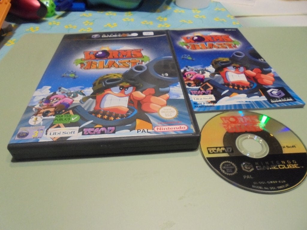 Worms Blast (CIB), Consoles de jeu & Jeux vidéo, Jeux | Nintendo GameCube, 2 joueurs, Comme neuf, À partir de 3 ans, Puzzle et Éducatif